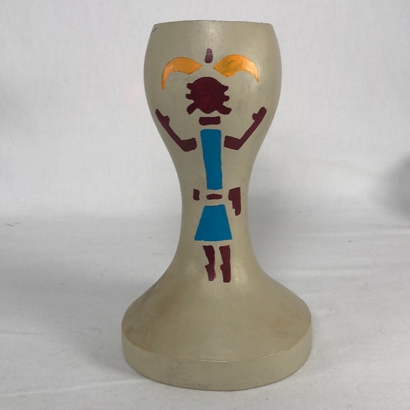 Native American Gourd Art Artist Signed 7” - Picture 1 of 6